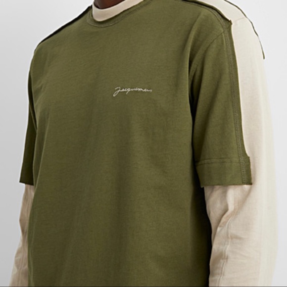 Jacquemus Yelò trompe-l'œil T-shirt, Medium - Picture 6 of 9